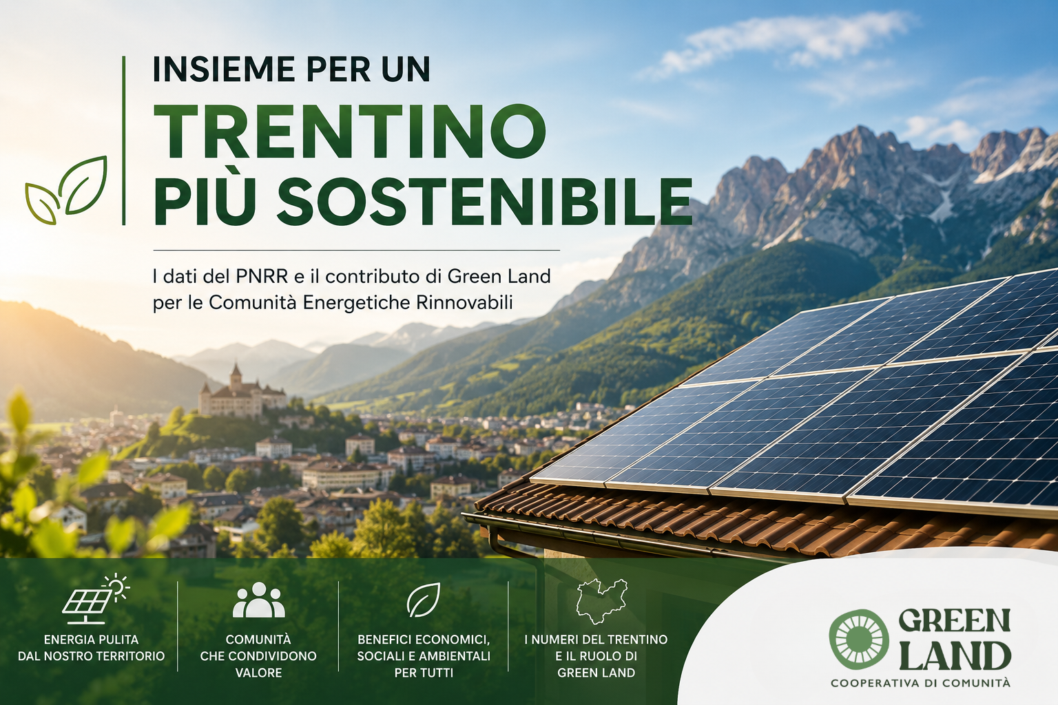 Pnnr quanto portato da greenland in trentino